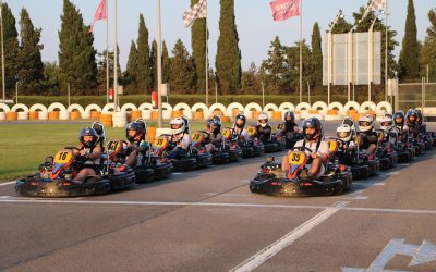 Despedida de soltero llena de adrenalina en Karting Salou